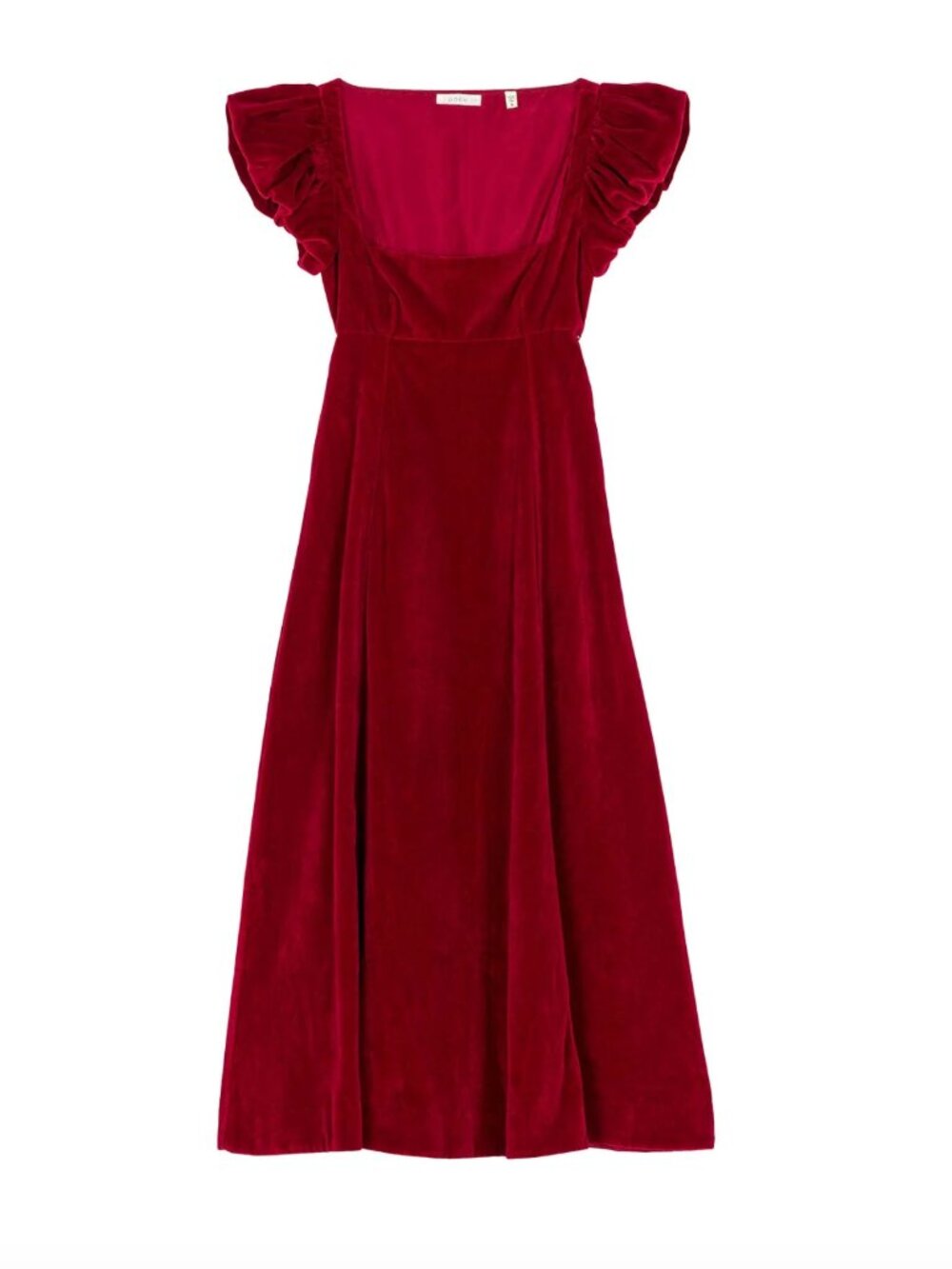 Dôen NWT Celestine Dress in Rosso Size L - Picture 3 of 5